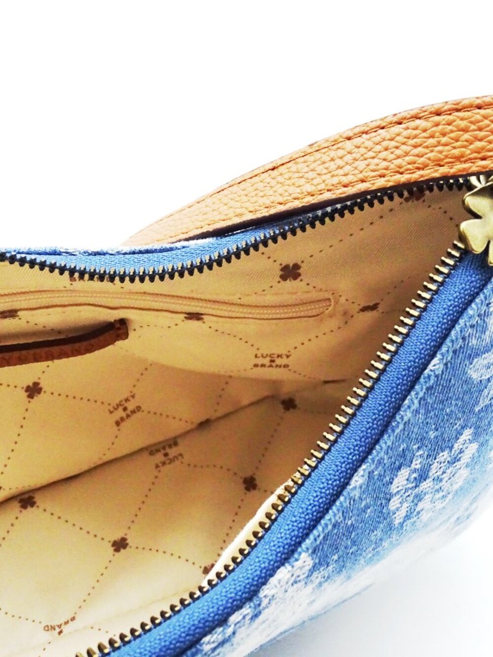 LUCKY BRAND Pira Denim Shoulder Bag - Picture 7 of 9